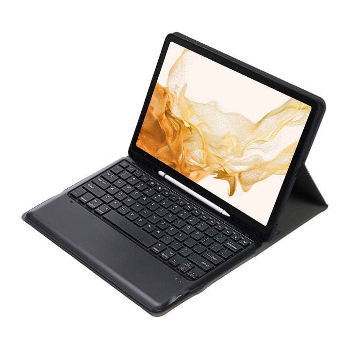 A800B Split Bluetooth Keyboard Leather Case with Holder & Pen Slot For Samsung Galaxy Tab S8+ X80...
