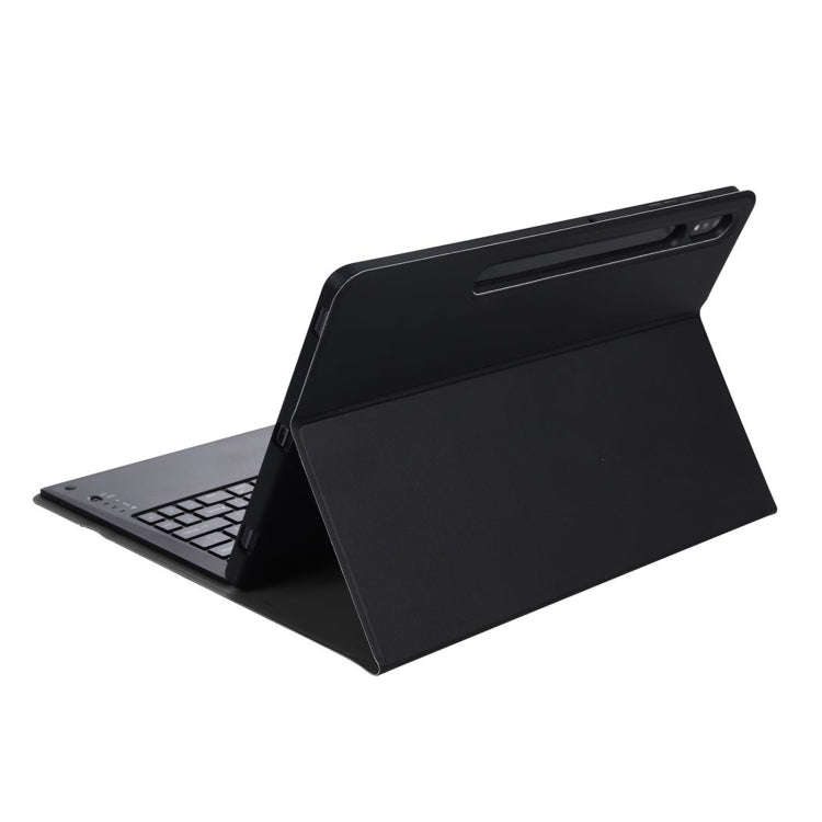 A800B Split Bluetooth Keyboard Leather Case with Holder & Pen Slot For Samsung Galaxy Tab S8+ X80...