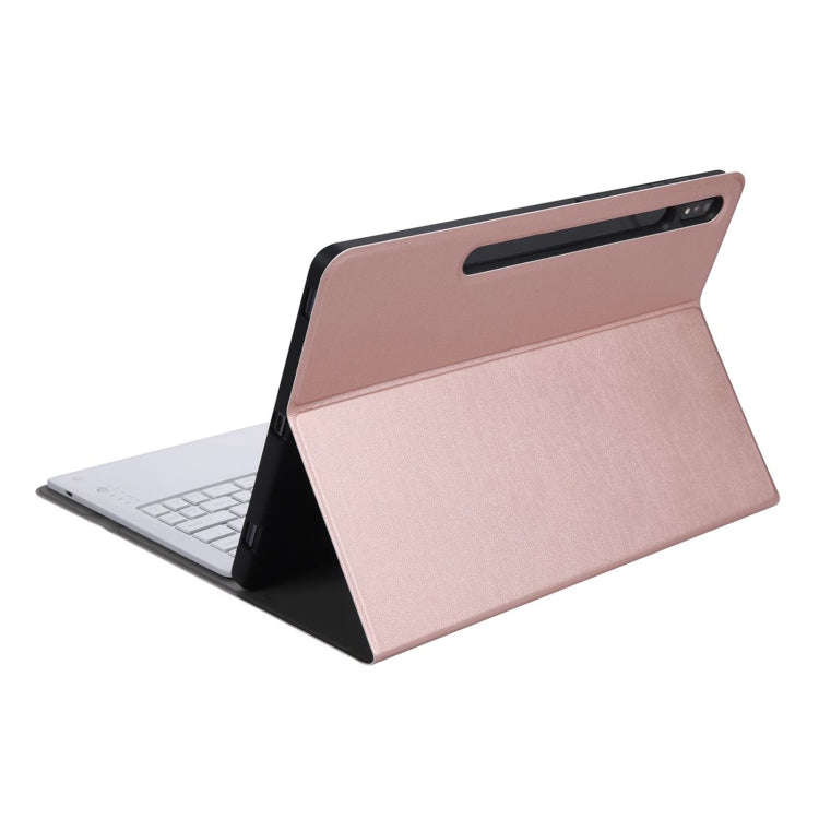 A800B Split Bluetooth Keyboard Leather Case with Holder & Pen Slot For Samsung Galaxy Tab S8+ X80...