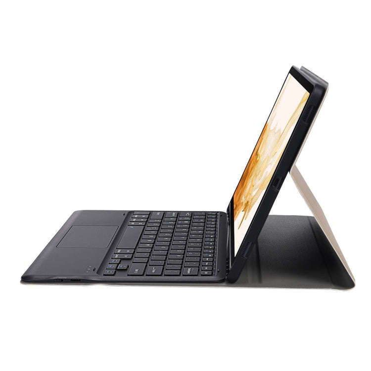 A800B-A Split Bluetooth Keyboard Leather Case with Holder & Pen Slot & Touchpad For Samsung Galax...