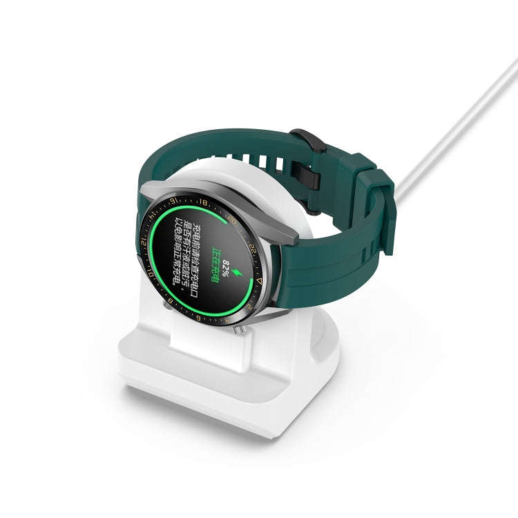 Silicone Stand Base without Charging Cable for Honor Watch GS 3(White)