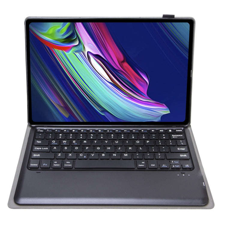 AM17 TPU Detachable Bluetooth Keyboard Leather Case with Bracket For Lenovo Xiaoxin Pad Pro 12.6 ...