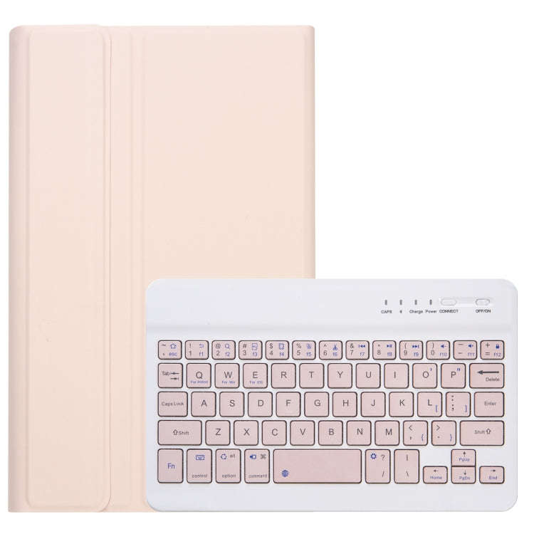 A220 Candy Color TPU Detachable Bluetooth Keyboard Leather Case with Bracket For Samsung Galaxy T...