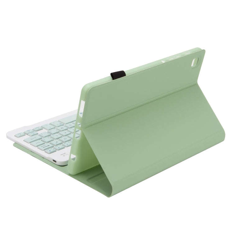 A220 Candy Color TPU Detachable Bluetooth Keyboard Leather Case with Bracket For Samsung Galaxy T...