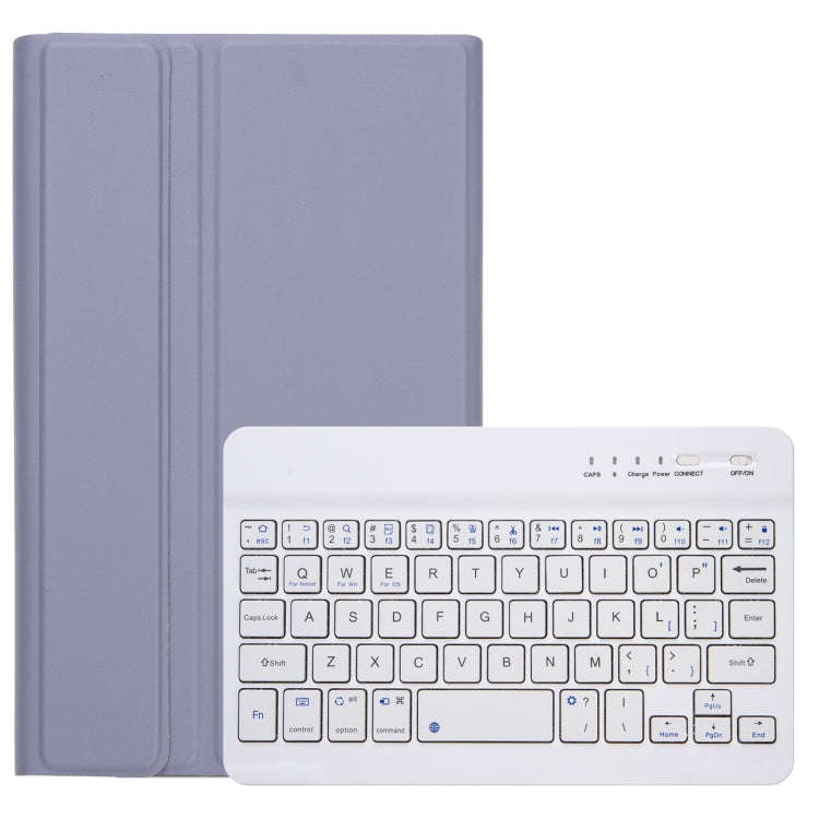 A220 Candy Color TPU Detachable Bluetooth Keyboard Leather Case with Bracket For Samsung Galaxy T...