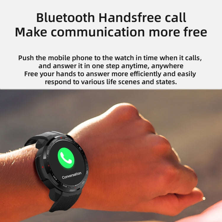 MT12 1.28 inch TFT Screen Smart Watch, Support Bluetooth Call & 8G Memory(Silver)