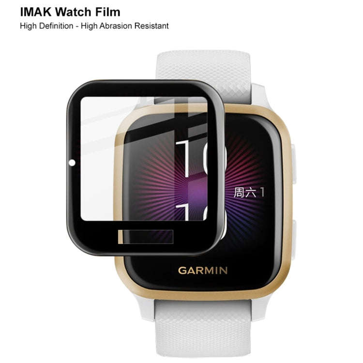 For Garmin Venu SQ IMAK HD High Transparent Wear-resistant Watch Screen Protective Film