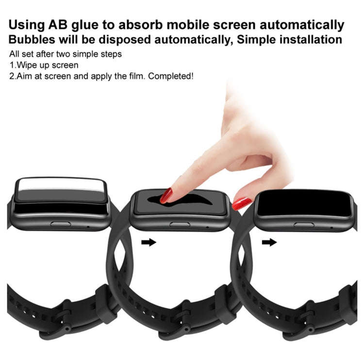 For Garmin Venu SQ IMAK HD High Transparent Wear-resistant Watch Screen Protective Film