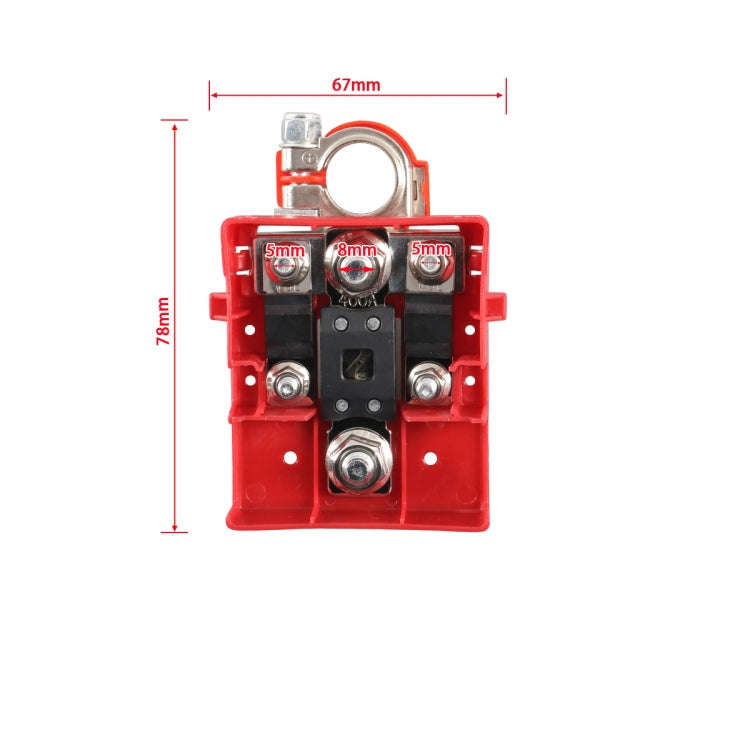 A6213 32V / 400A Car Modified Battery Clip with Cover