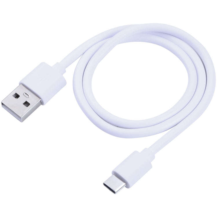 USB to USB-C / Type-C Copper Core Charging Cable, Cable Length:50cm(White)