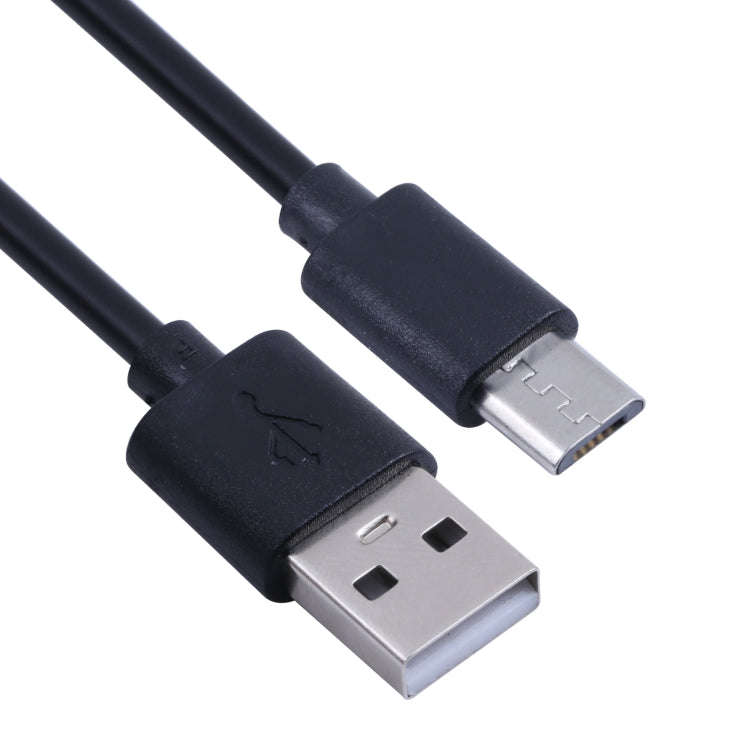 USB to Micro USB Copper Core Charging Cable, Cable Length:30cm(Black)
