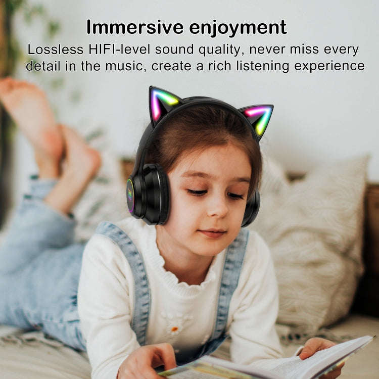 ONIKUMA B90 RGB Lighting Wireless Bluetooth Headphone(Black)