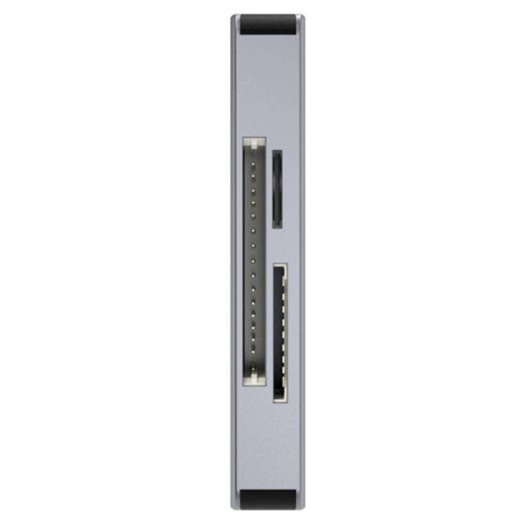 NK-3044 5 in 1 USB-C / Type-C to MS / M2 / CF / TF / SD Card Slots Adapter(Space Grey)