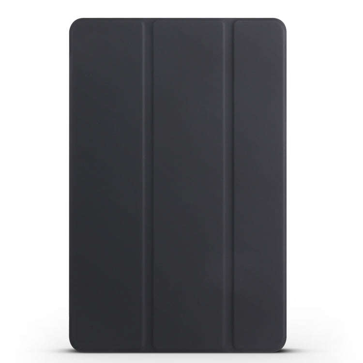 For Huawei Matepad 11 2021 3-folding Honeycomb TPU Leather Tablet Case(Black)