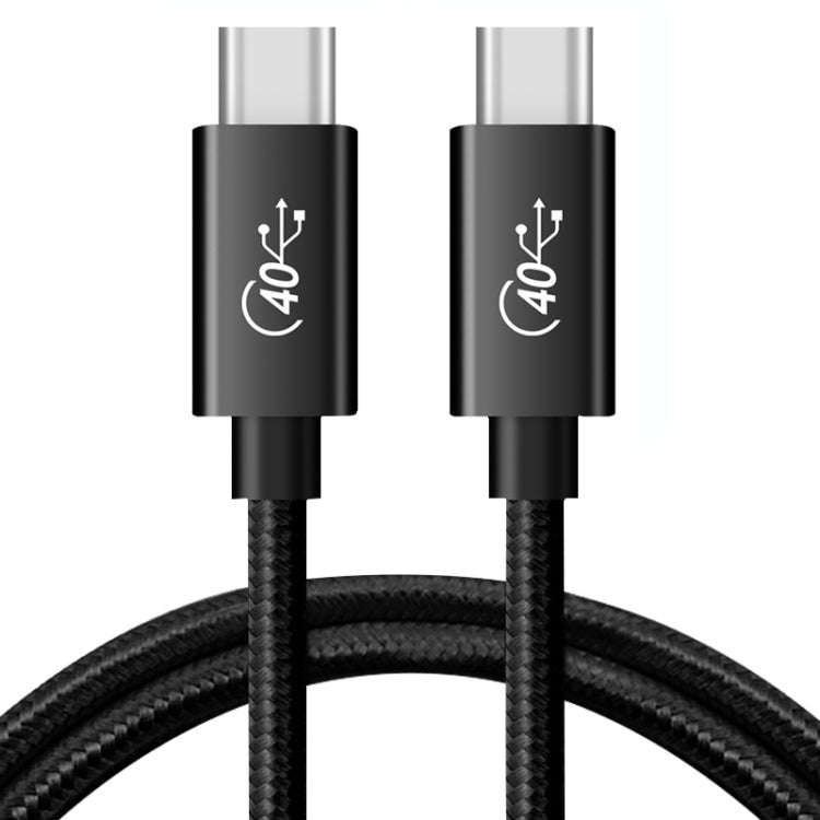 PD 100W USB-C / Type-C to USB-C / Type-C Compatible Thunderbolt 4 Full-function Data Cable, Cable...