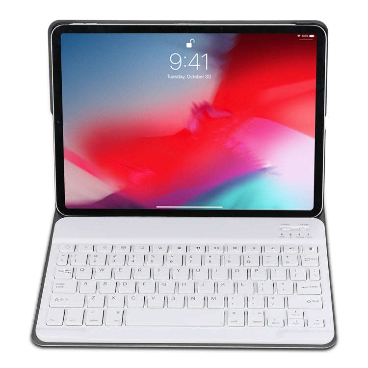 A11 Lambskin Texture Ultra-thin Bluetooth Keyboard Leather Case For iPad Air 2022 / Air 2020 10.9...