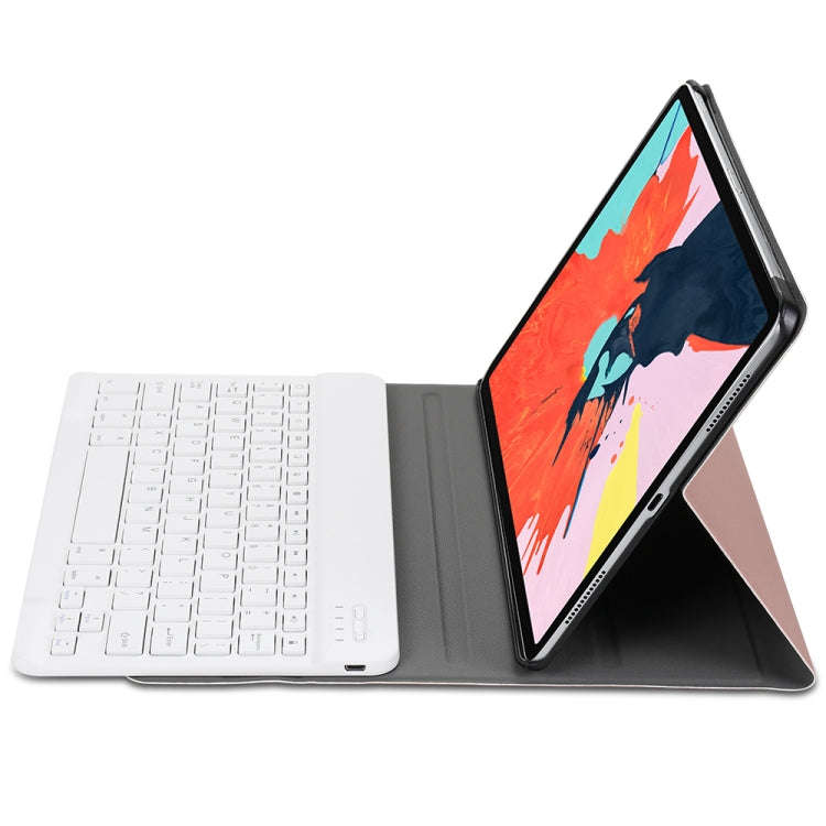 A11 Lambskin Texture Ultra-thin Bluetooth Keyboard Leather Case For iPad Air 2022 / Air 2020 10.9...