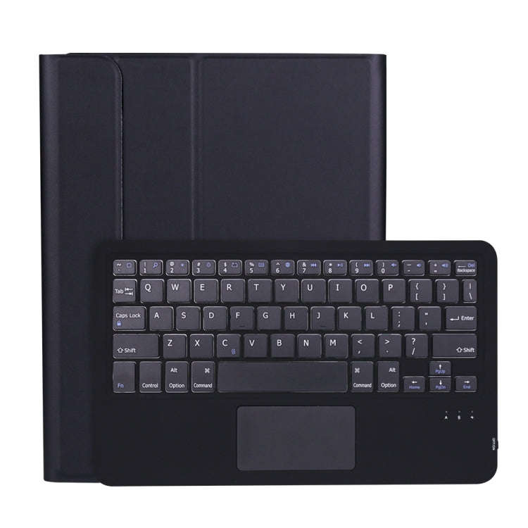 A11B-A Lambskin Texture Ultra-thin Bluetooth Keyboard Leather Case with Pen Holder & Touchpad For...