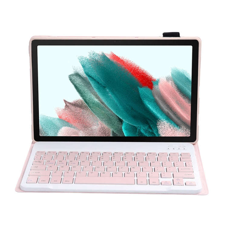 A08 Candy Color Ultra Thin Bluetooth Keyboard Leather Case For Samsung Galaxy Tab A8 10.5 2021 SM...