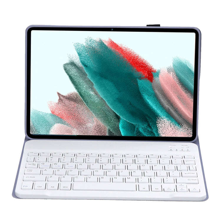 A08 Candy Color Ultra Thin Bluetooth Keyboard Leather Case For Samsung Galaxy Tab A8 10.5 2021 SM...