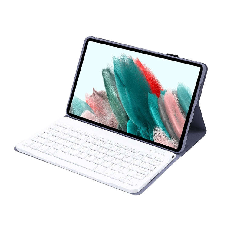 A08 Candy Color Ultra Thin Bluetooth Keyboard Leather Case For Samsung Galaxy Tab A8 10.5 2021 SM...