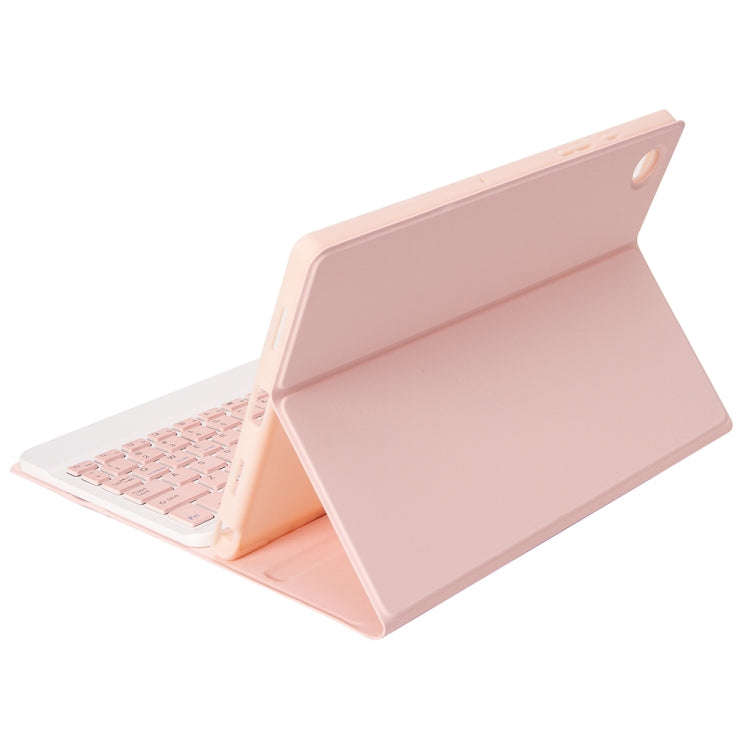 A08B Candy Color Bluetooth Keyboard Leather Case with Pen Slot For Samsung Galaxy Tab A8 10.5 202...