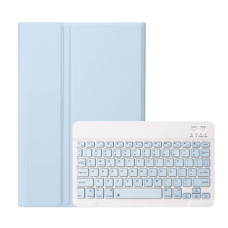 A08B Candy Color Bluetooth Keyboard Leather Case with Pen Slot For Samsung Galaxy Tab A8 10.5 202...