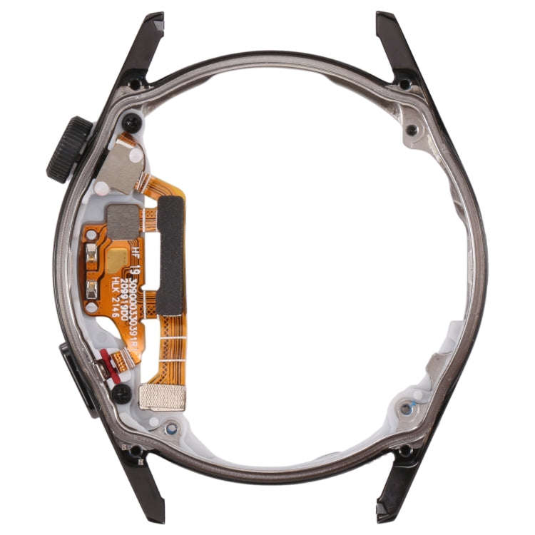 LCD Screen Frame Bezel Plate For Huawei Watch GT 3 46mm(Black)