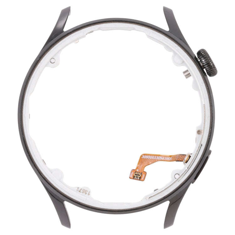 LCD Screen Frame Bezel Plate For Huawei Watch 3(Black)