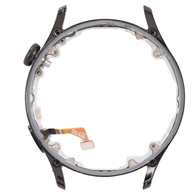 LCD Screen Frame Bezel Plate For Huawei Watch 3(Black)