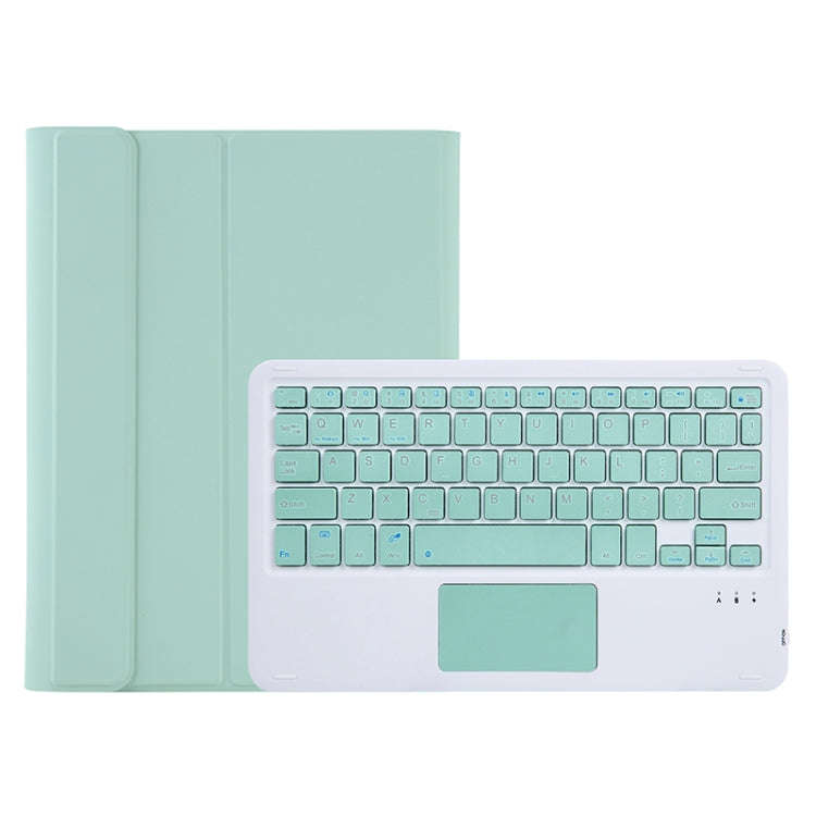 A08-A Candy Color Bluetooth Keyboard Leather Case with Touchpad For Samsung Galaxy Tab A8 2021 SM...