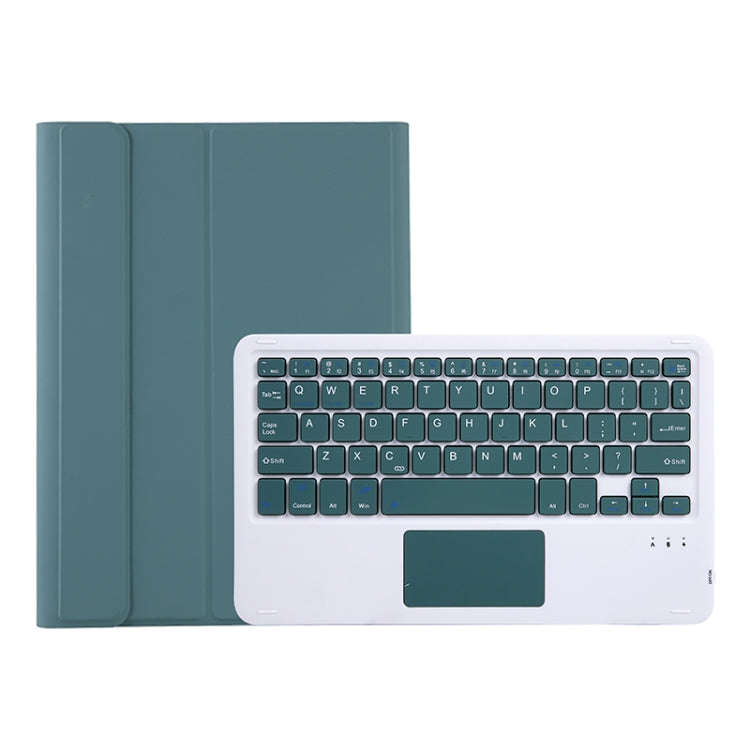 A08-A Candy Color Bluetooth Keyboard Leather Case with Touchpad For Samsung Galaxy Tab A8 2021 SM...