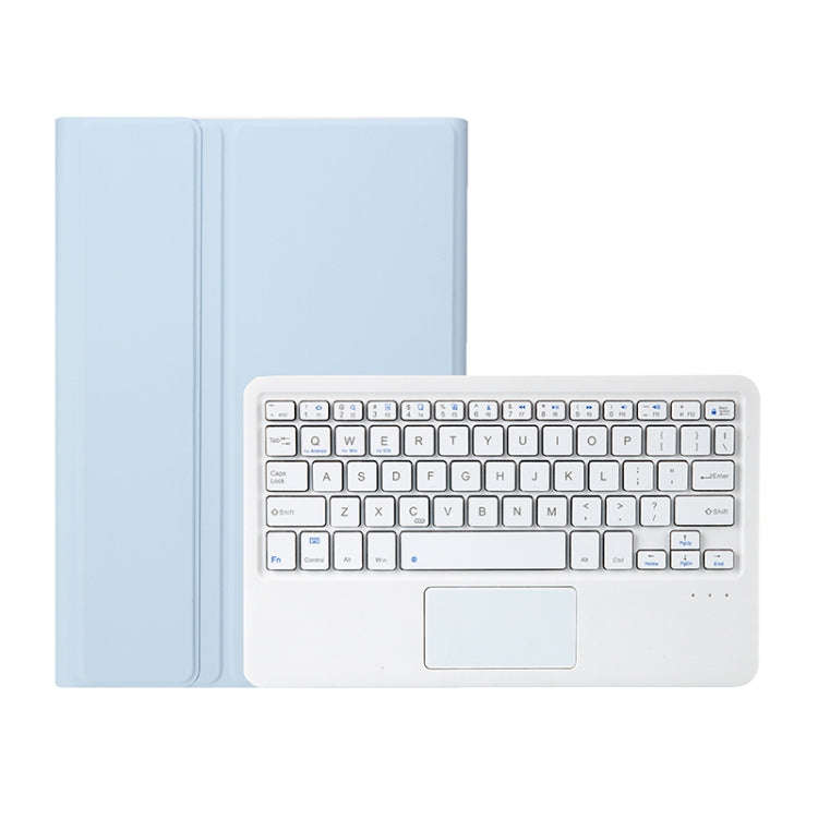 A08-A Candy Color Bluetooth Keyboard Leather Case with Touchpad For Samsung Galaxy Tab A8 2021 SM...