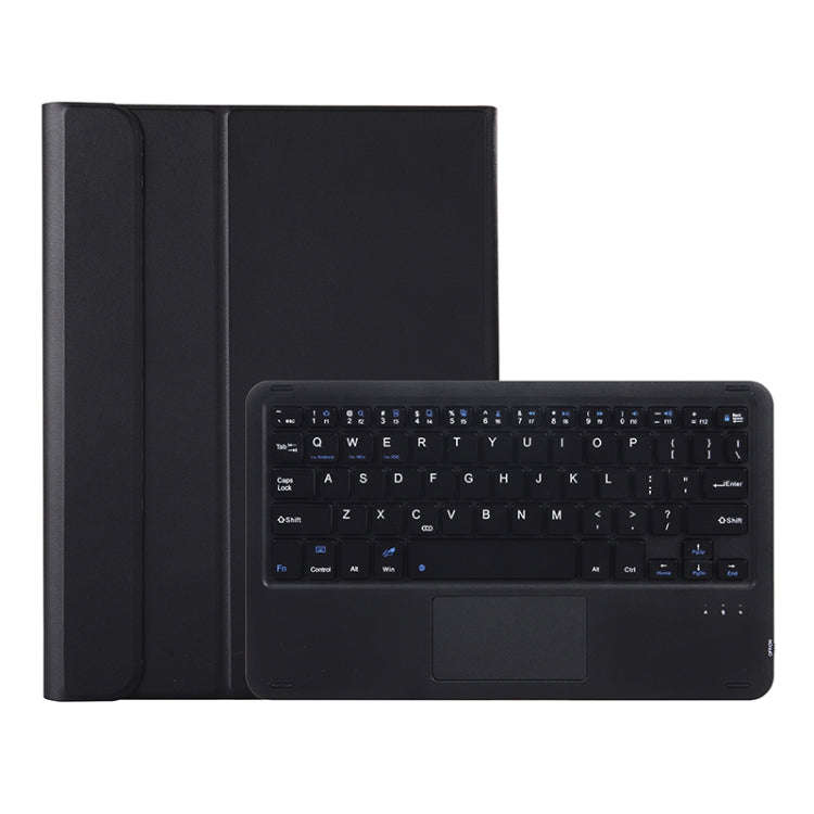 A08B-A Bluetooth Keyboard Leather Case with Pen Slot & Touchpad For Samsung Galaxy Tab A8 2021 SM...