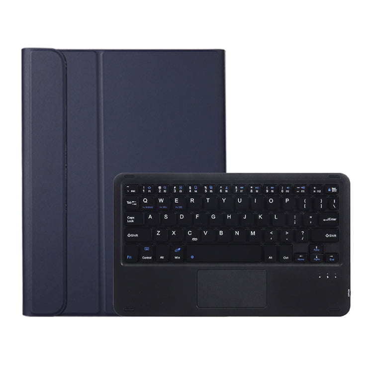 A08B-A Bluetooth Keyboard Leather Case with Pen Slot & Touchpad For Samsung Galaxy Tab A8 2021 SM...