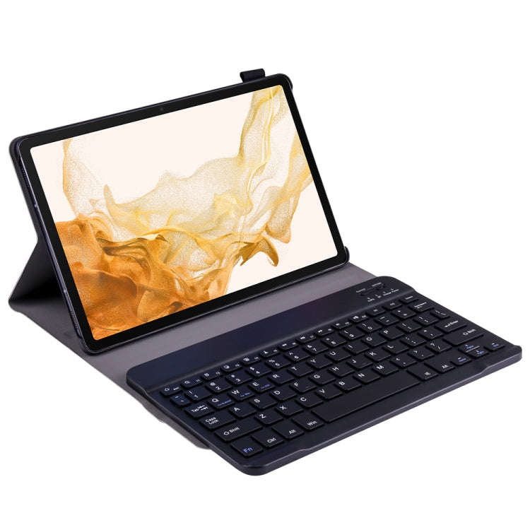 A700 Ultra-thin Bluetooth Keyboard Leather Case For Samsung Galaxy Tab S8 11 inch SM-X700 / SM-X7...