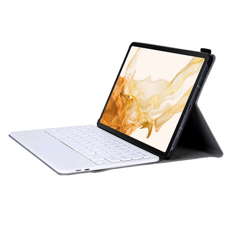 A700-A Ultra-thin Bluetooth Keyboard Leather Case with Touchpad For Samsung Galaxy Tab S8 11 inch...