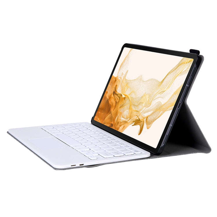 A700-A Ultra-thin Bluetooth Keyboard Leather Case with Touchpad For Samsung Galaxy Tab S8 11 inch...