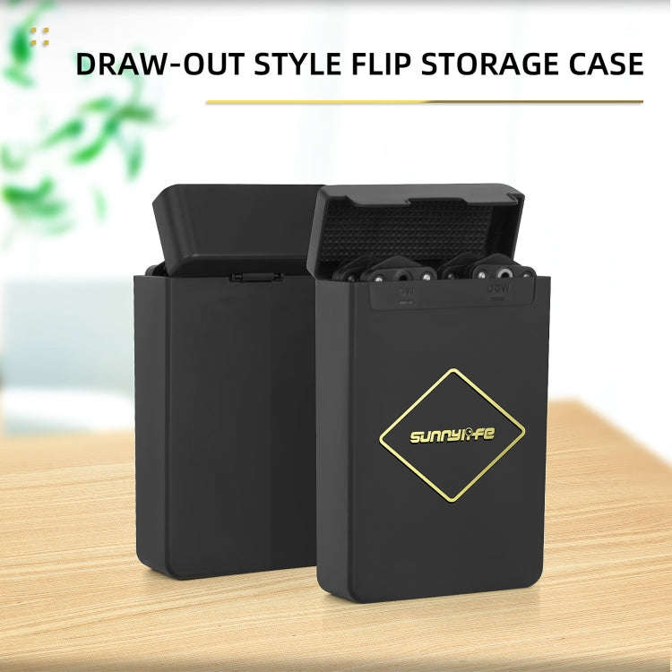 Sunnylife M3-SN376 2 Pairs Propeller Blade + Storage Box for DJI Mavic 3(Orange)