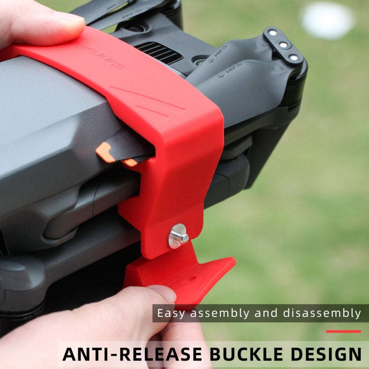 Sunnylife M3-SJ359 Silicone Paddle Storage Holder Beam Propeller for DJI Mavic 3(Red)