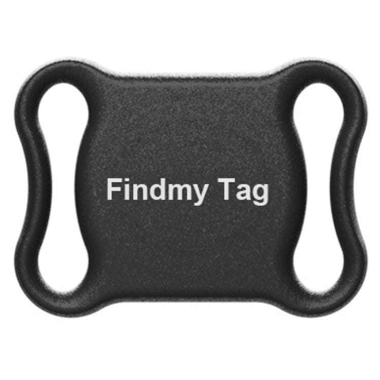 Findmy Tag Special Shape Smart Bluetooth Anti- lost Alarm Locator Tracker(Black)