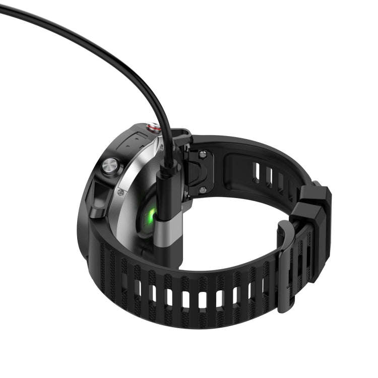 For Garmin Micro Female Watch Charging Adapter(Grey)