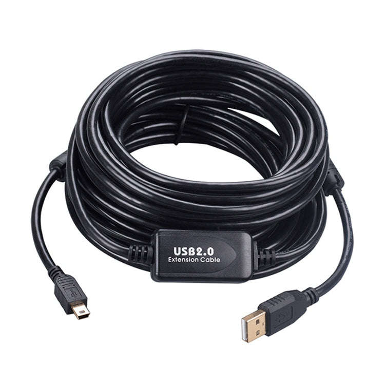 20m Mini 5 Pin to USB 2.0 Camera Extension Data Cable