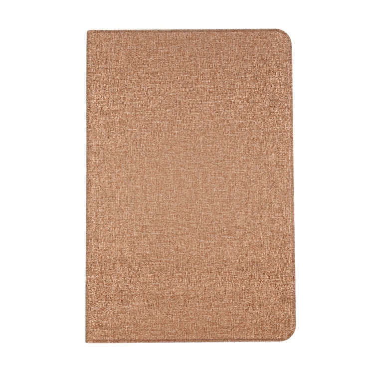 For Huawei Matepad Pro 10.8 inch Craft Cloth TPU Protective Case with Holder(Gold)
