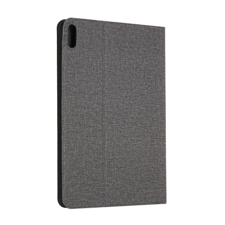 For Huawei Matepad Pro 10.8 inch Craft Cloth TPU Protective Case with Holder(Grey)