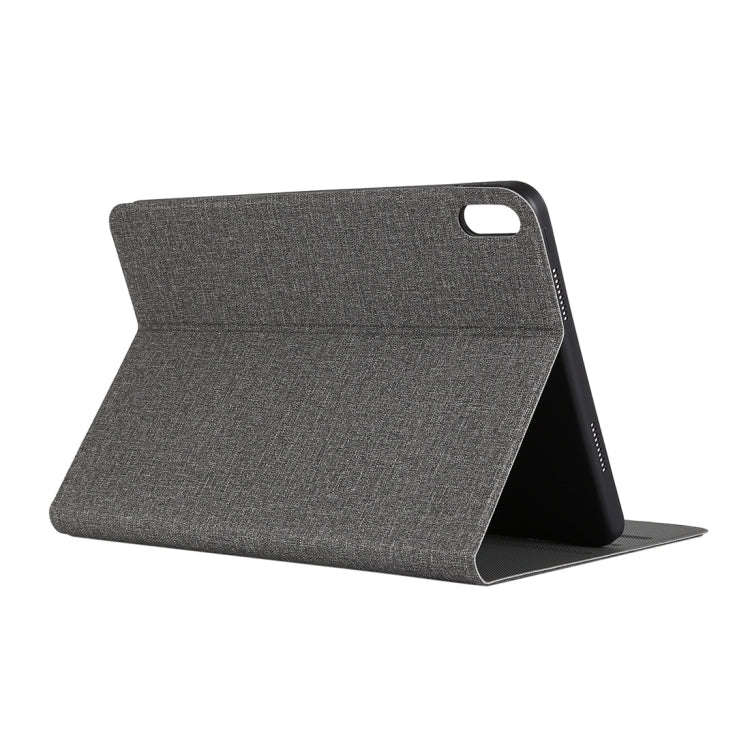 For Huawei Matepad Pro 10.8 inch Craft Cloth TPU Protective Case with Holder(Grey)