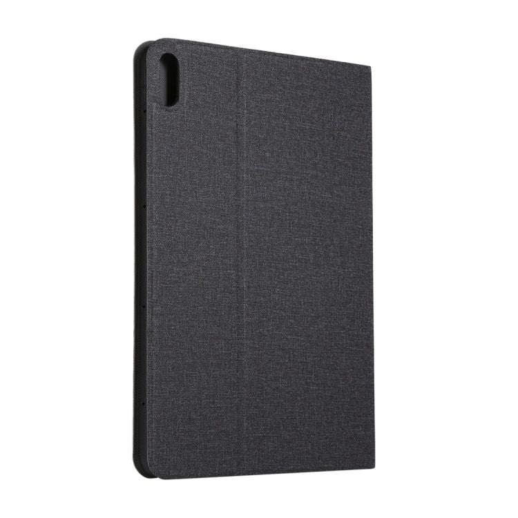 For Huawei Matepad Pro 10.8 inch Craft Cloth TPU Protective Case with Holder(Black)