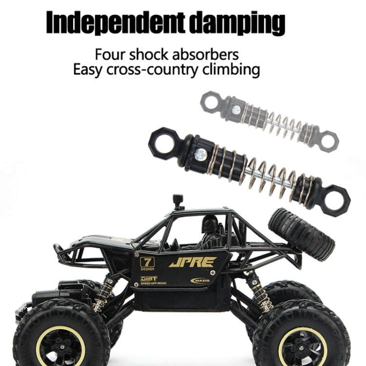 2.4GHz 4WD Double Motors Off-Road Climbing Car Remote Control Vehicle, Model:6241(Silver)