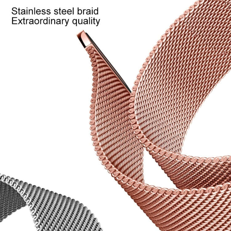 For Apple Watch Series 9&8&7 41mm / SE 3&SE 2&6&SE&5&4 40mm / 3&2&1 38mm Mutural Milanese Stainle...