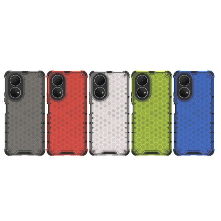 For Honor X8 / X30i Shockproof Honeycomb PC + TPU Protective Case(Black)